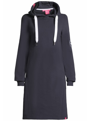 Salzhaut Sweatkleid für Damen in marineblau