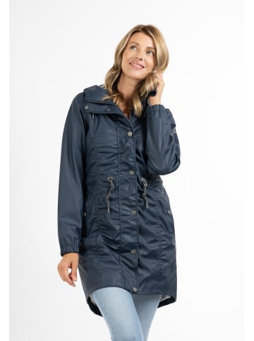 Albee Women Regenmantel in Marine