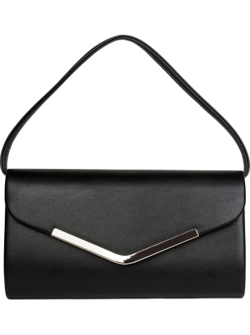 styleBREAKER Clutch Handtasche in Schwarz