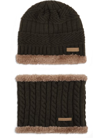 normani Kebili Winterset mit Fell in Braun/Braun