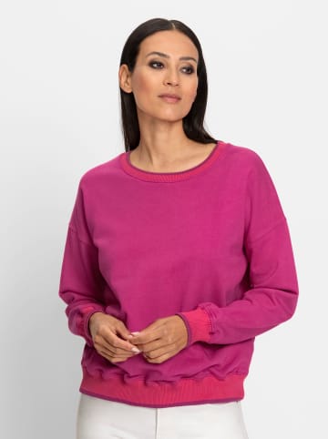 Heine Sweatshirt in fuchsia