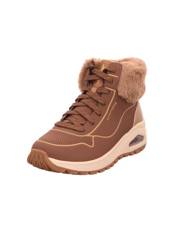 Skechers UNO - RUGGED FALL SHIMMER UNO - RUGGED FALL SHIMMER in taupe/gold