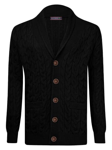 Felix Hardy Strickjacke in Schwarz