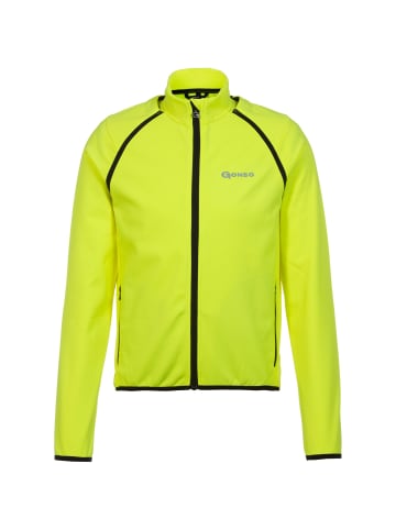 Gonso Fahrradjacke Zipp in safety yellow