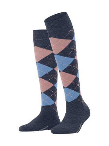 Burlington Marylebone Kniestrumpf in Dark blue