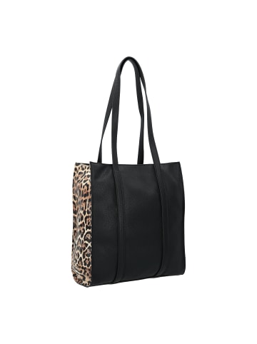 Gabor Elfie Luxe Shopper Tasche M 29.5 cm in leo black