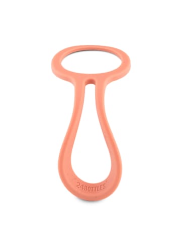24Bottles Bottle Tie Trinkflaschenhalterung in light pink