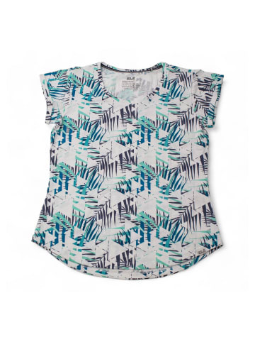 Jack Wolfskin T-Shirt Moana Tropic T-Shirt Damen Sommershirt in Blau
