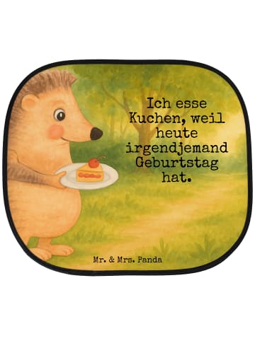 Mr. & Mrs. Panda auto blendschutz Igel Kuchenstück Design mit Sp... in Weiß