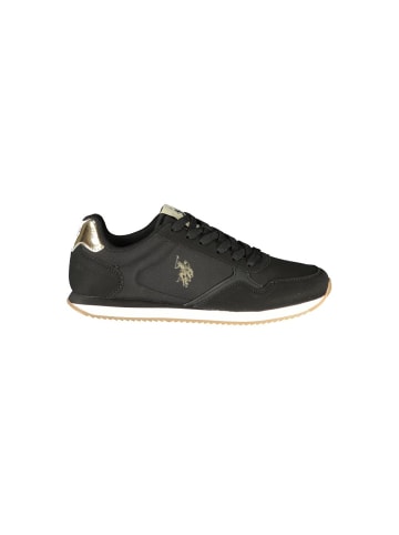 U.S. Polo Assn. Schwarz Damen Sneaker aus Polyurethan