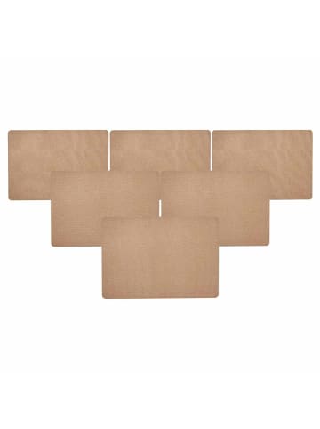Ritzenhoff & Breker 6er Set Platzmatten Evara 43 x 30 cm in Creme