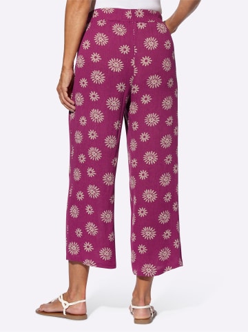 WITT WEIDEN Druck-Hose in erika-sesam-bedruckt