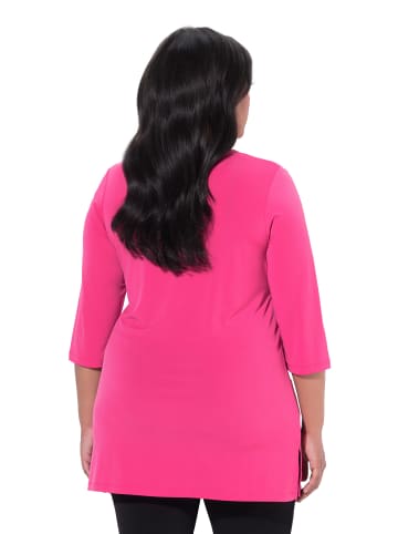 Ulla Popken Longshirt in pink