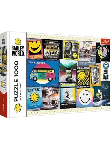 Trefl Puzzle 1000 Smiley World - Lebe positiv