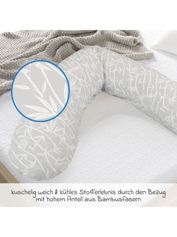 Theraline Stillkissen Das Original mit Dinkelspelz-Füllung in grau