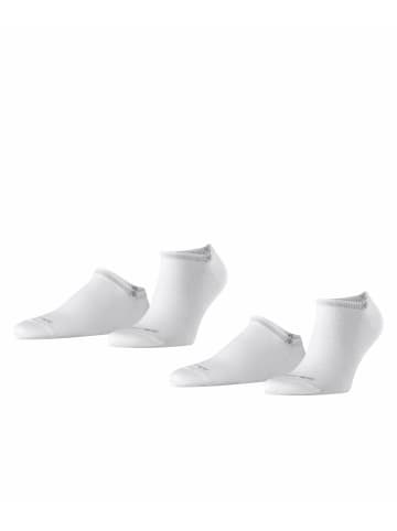 Burlington Sneaker-Socken Doppelpack in White