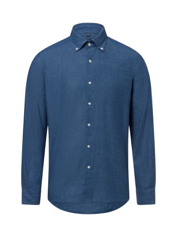 Nils Sundström Hemd in indigo