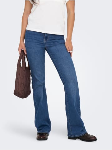 ONLY Flared fit jeans in Medium Blue Denim