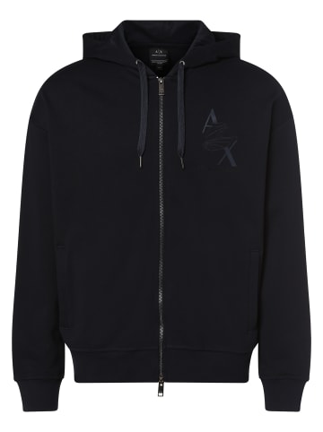 Armani Exchange Kapuzenjacke in marine