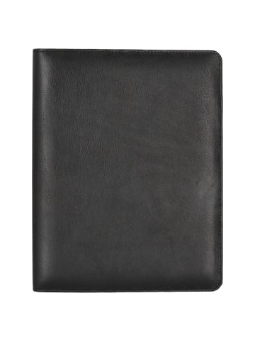 Alassio Cremona II A4 - Schreibmappe 32 cm (black) in schwarz