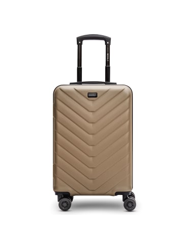 Redolz Essentials 07 CABIN 4 Rollen Kabinentrolley 55 cm in champagne 2