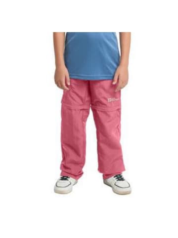 Jack Wolfskin Outdoorhose SAFARI ZIP OFF PANTS K in Rose