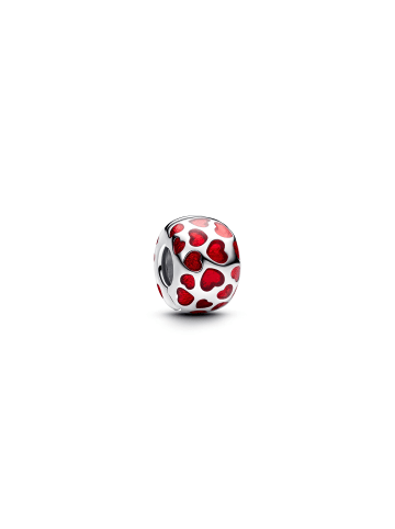 Pandora Sterling Silber rote Herzen Clip
