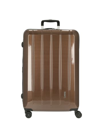 Check.In London 2.0 - 4-Rollen-Trolley 75 cm in carbon champagner