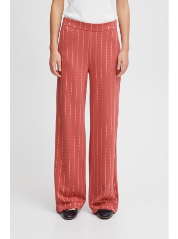 ICHI IHRuti straight fit in Mineral Red