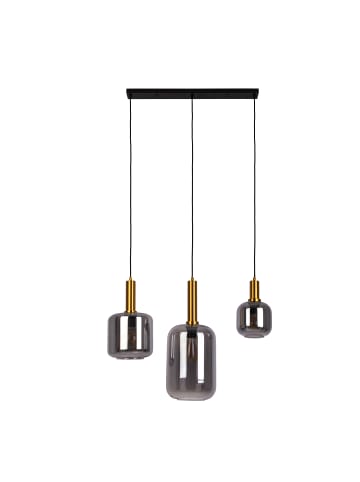 näve Pendelleuchte "FUMO" in schwarz - (L)82.4 cm x (B)22 cm x (H)150 cm