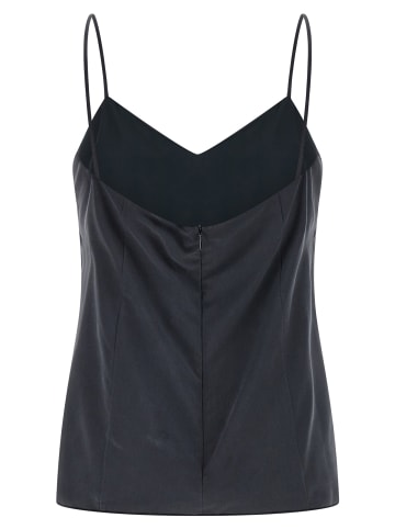 Max Mara Grau Seide ärmellos T-Shirt