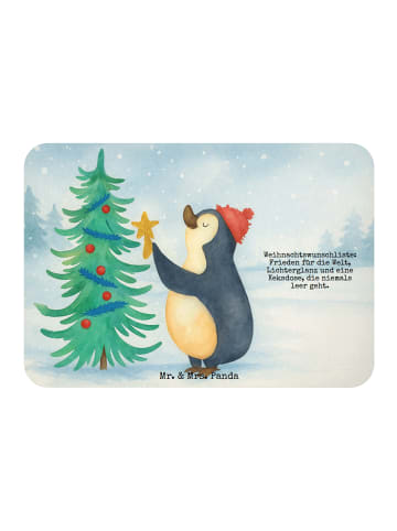 Mr. & Mrs. Panda whiteboardmagnet Pinguin Weihnachtsbaum Design ... in Weiß