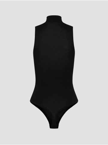 Erlich Textil  Erlich Textil Stehkragen Body LIGHT TOUCH BODY in schwarz