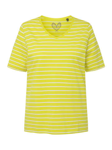 Ulla Popken Shirt in gelbgrün