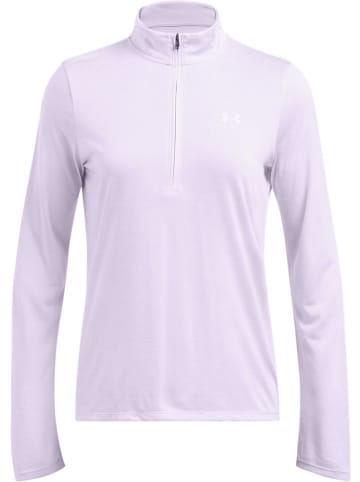 Under Armour Longsleeve "Tech 1/2 Zip- Twist" in Lila