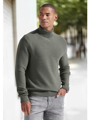 H.I.S Rollkragenpullover in salbei