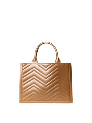 Marc Ellis Handbag in LEATHER AND LIGHT GOLD