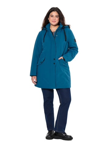 Ulla Popken Softshelljacke in ozean blau