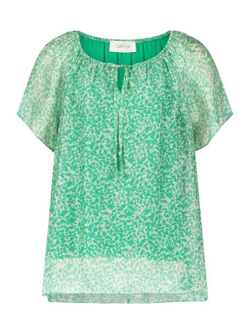 CARTOON Casual-Bluse mit Muster in Green/White