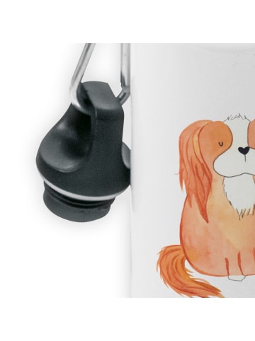 Mr. & Mrs. Panda Trinkflasche Hund Cavalier King Charles Spaniel... in Weiß