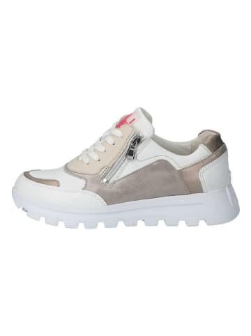 WALDLÄUFER Sneaker H-Ajala in weiss/beige comb