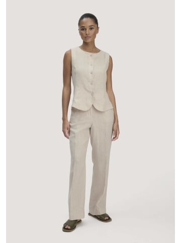 Hessnatur Hessnatur Hose Straight Leg aus reinem Leinen in düne