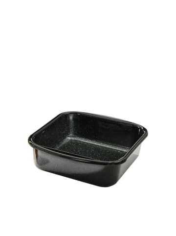 Riess Vierkantpfanne Mini Profi emailliert in Schwarz