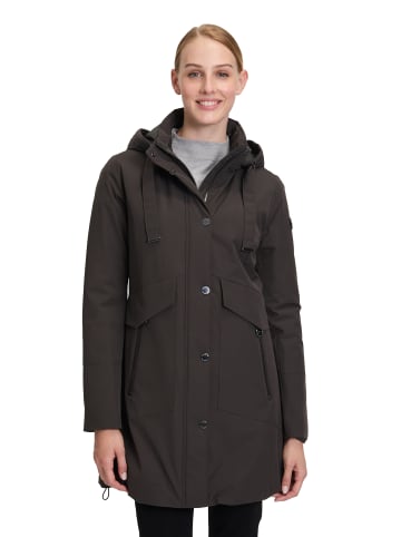 Betty Barclay Outdoorjacke mit abnehmbarer Kapuze in Dunkelgrün