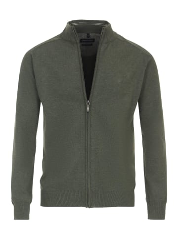 Casa moda Strickjacke Basic in Grün
