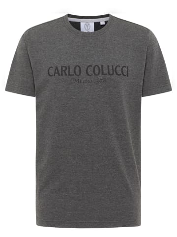 Carlo Colucci T-Shirt di Comun in Anthrazit