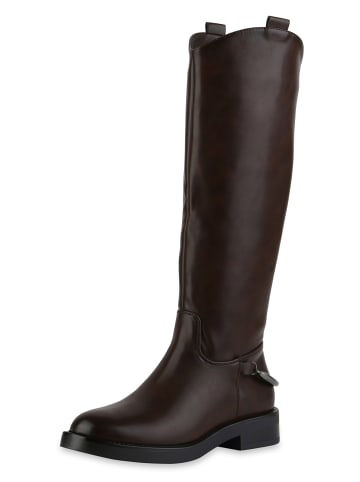 VAN HILL Reiterstiefel Aria in Braun