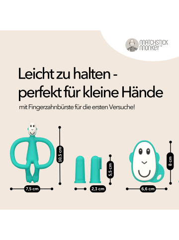 MATCHSTICK MONKEY Beißring / Zahnungshilfe Starter Set