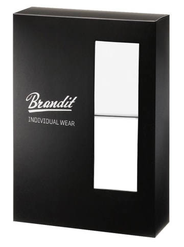 Brandit Boxershort "Boxer Shorts Logo 2 Pack" in Weiß
