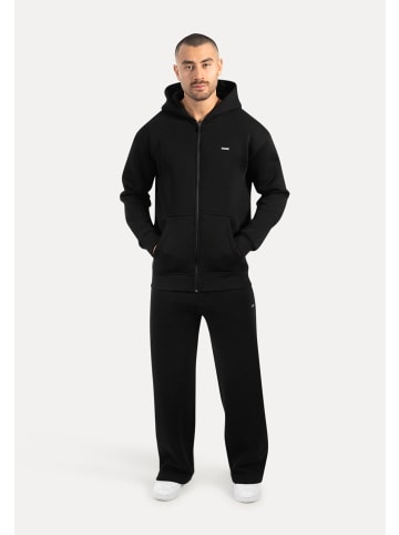 SMILODOX Zip Hoodie Ilyas in Schwarz
